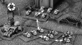 Space Marine Bike Formation